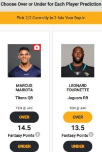 Fournette Over FPTS